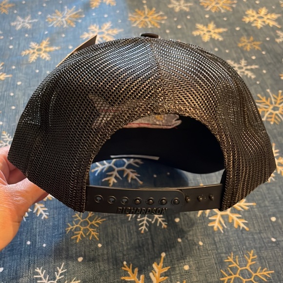 Southern Snap Co. Georgia State Flag Fish Trucker Hat Black NWT - Picture 5 of 6